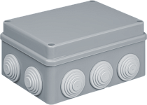 Коробка Navigator 93 408 NSS-DB-150-110-70-10-GR распаячная открытого монтажа