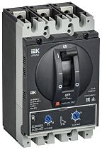 ARMAT Автоматический выключатель в литом корпусе 3P типоразмер D 50кА 160А расцепитель термомагнитный регулируемый  IEK ARMAT Автоматический выключатель в литом корпусе 3P типоразмер D 50кА 160А расцепитель термомагнитный регулируемый  IEK