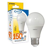 Лампа светодиодная IONICH общего назначения ILED-SMD2835-A60-18Вт-1620Лм-230В-2700К-E27 Лампа светодиодная IONICH общего назначения ILED-SMD2835-A60-18Вт-1620Лм-230В-2700К-E27