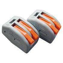 GTER1-02 клемма универсальная 222-412 монтажная 2-проводная General (50/2500)