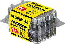Элемент питания алкалиновый NBT-NE-LR6-BOX24 (уп.24шт) Navigator Элемент питания алкалиновый NBT-NE-LR6-BOX24 (уп.24шт) Navigator