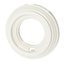 Рамка однопостовая серия Лизетта пластик цвет Слоновая кость Bironi