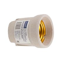 Патрон General GLH-E27-CER-H-W, керамический, Е27, подвесной, белый, 1/400