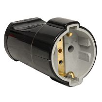 Штепсельное гнездо с/з черное 16А 250 В EKF Proxima EKF