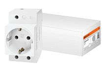 Розетка с заземляющим контактом РАр10-3-ОП Shuko  TDM