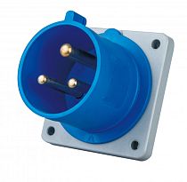 Вилка для скрытой проводки 2Р+РЕ 16А 220В IP44 ВЩ-103 Вилка для скрытой проводки 2Р+РЕ 16А 220В IP44 ВЩ-103