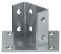 Опора открытая для двойного STRUT-профиля EZ IEK