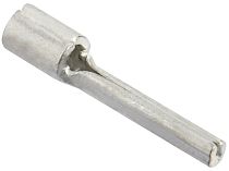 Наконечник штифтовой плоский НШП 1,5–12 без изоляции IEK