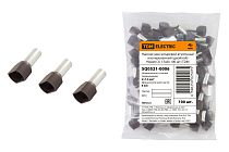 Наконечник штыревой втулочный изолированный (двойной) НШвИ (2) 1,5х8 (100 шт)  TDM