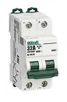 Автоматический выключатель 2P 32A х-ка C 500В DC ВА-105 DEKraft Автоматический выключатель 2P 32A х-ка C 500В DC ВА-105 DEKraft