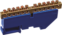 Шина нулевая на DIN-изоляторе 6х9-12 Navigator
