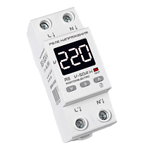 Реле напряжения RE V-50A W ROSTOKELECTRO Реле напряжения RE V-50A W ROSTOKELECTRO