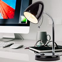 Настольный светильник ЭРА N-116-Е27-40W-BK Е27, черный