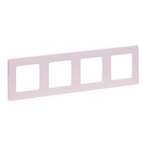 INSPIRIA Рамка 4-местная розовый