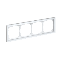 ARTGALLERY PURE 4-постовая РАМКА, МАТОВОЕ ОРГАНИЧЕСКОЕ СТЕКЛО БЕЛЫЙ