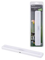 Светильник накладной светодиодный 280х40, 1,5 Вт, 4хАА, дат. движ. и освещ.,  TDM