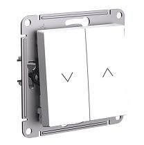 AtlasDesign Лотос Выключатель 1-клавишный 2-полюсный, 10А, мех. Systeme Electric (Schneider Electric)