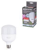 Лампа светодиодная T 30 Вт, 230 В, 4000 К, E27 (100x165 мм)  TDM