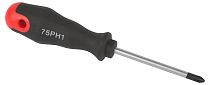 Отвертка ЭРА PH 1х75 мм крестовая двухкомпонентная рукоятка Отвертка ЭРА PH 1х75 мм крестовая двухкомпонентная рукоятка