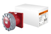 Розетка скрытой установки IP67 125А 3Р+РЕ 380В  TDM