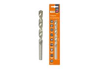 Сверло по металлу, 10 мм, полир., HSS, класс точн. В, 118⁰, цилиндр. хв., блистер 1 шт, "Рубин"  TDM