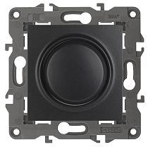 Светорегулятор ЭРА Elegance 14-4101-05 400ВА 230В антрацит поворотно-нажимной