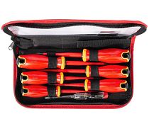 Набор диэлектрических отверток НИО-2207 PZ/FL серия СЛИМ для работ под напряжением до 1000 В