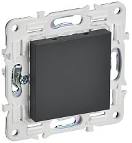 SKANDY Заглушка с суппортом SK-C01G графит IEK