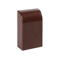 Заглушка (25х25) (4 шт) темное дерево EKF-Plast Заглушка (25х25) (4 шт) темное дерево EKF-Plast