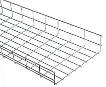 Лоток проволочный 400х85 L3000 сталь 4мм оцинкованный  IEK