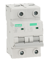 Автоматический выключатель 2P 16A х-ка B ВА-203 15кА DEKraft