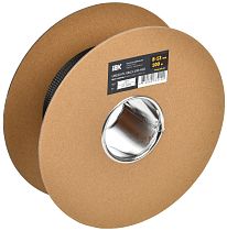 Оплетка кабельная 8-13мм полиэстер 100м черная  IEK