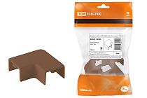 Поворот на 90 гр. КМП 40x25 бук (4 шт./комп.)  TDM