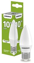 Лампа светодиодная C35 свеча 10Вт 230В 4000К E27 GENERICA IEK