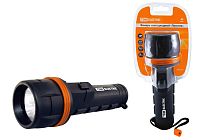 Фонарь светодиодный "Пластик", 7 светодиодов 21 лм/Вт, бат. 2*D  TDM