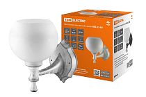 Светильник НББ 21-60-1323 УХЛ4 (белый под серебро, плафон полушар белый)  TDM