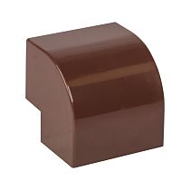 Угол внешний (40х25) (4 шт) темное дерево EKF-Plast