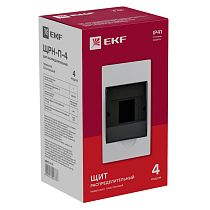 Щит распред. навесной ЩРН-П- 4 IP41 EKF PROxima Щит распред. навесной ЩРН-П- 4 IP41 EKF PROxima