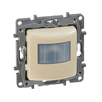 ETIKA Датчик движения с регулировкой выдержки времени освещенности и радиуса обнаружения слоновая кость