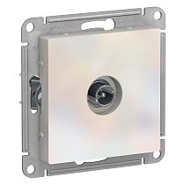 AtlasDesign Жемчуг Розетка TV проходная 4DB Systeme Electric (Schneider Electric)