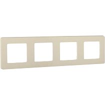 INSPIRIA Рамка 4-местная слоновая кость