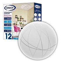 Светильник светодиодный декоративный ТМ IONICH серия 2220 "Пандора" 12 Вт 850 Лм 230 В 6500 К 215 мм IP20 Светильник светодиодный декоративный ТМ IONICH серия 2220 "Пандора" 12 Вт 850 Лм 230 В 6500 К 215 мм IP20