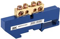 Шина нулевая на DIN-изоляторах ШНИ-8х12-4-Д-С  IEK