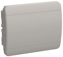 TEKFOR Корпус пластиковый ЩРВ-П-12 IP41 белая дверь  IEK