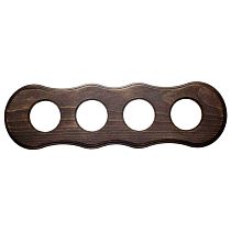 Рамка четырехпостовая (Винтаж), серия Шедель,скрытый монтаж BF8 Bironi