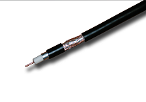 Кабель телевизионный радиочастотный SAT-703 AVS CCA (Китай) внешний