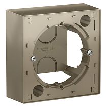 AtlasDesign Шампань Коробка для наружного монтажа Systeme Electric (Schneider Electric) AtlasDesign Шампань Коробка для наружного монтажа Systeme Electric (Schneider Electric)