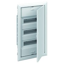 UK636 E3  Шкаф внутреннего монтажа на 36М с винтовыми N/PE ABB,с дверью