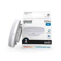 Лампа светодиодная Gauss Elementary GX53 9Вт 680lm 6500K