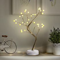 Светодиодная новогодняя фигура ЭРА ЕGNID-36W жемчужное дерево 36 LED Светодиодная новогодняя фигура ЭРА ЕGNID-36W жемчужное дерево 36 LED